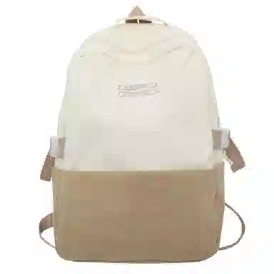 醇龙 休闲大容量 条绒 双肩包