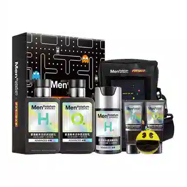 曼秀雷敦吃豆人 卓曜组合男士护肤套装 深层清洁修护