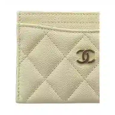 Chanel Card Holder Yellow