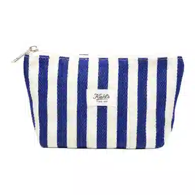 科颜氏 条纹化妆收纳包 便携