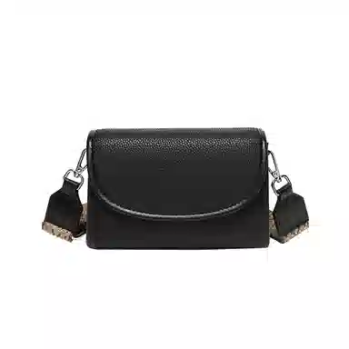 纳兰杜 女士包包休闲百搭妈妈款气质简约时尚品牌小众女包 牛皮 小方包通勤包斜挎包单肩包 小号 女款 米白拼咖色/子夜黑