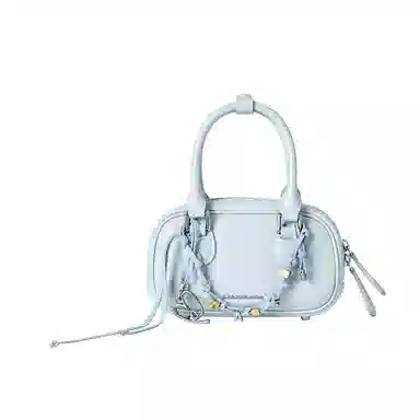 AMAZING SONG Mahjong Bag Cream Yellow/Dark Chocolate