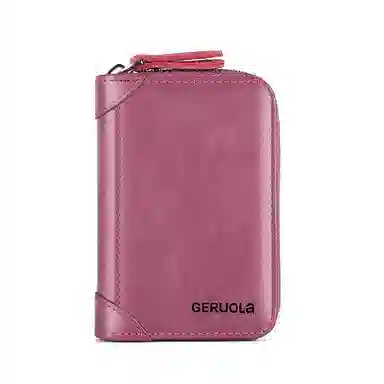 歌若拉 多规格多颜色多卡位防盗刷 牛皮 卡包证件包 常规 男女同款情侣款 卡其色/咖啡色/黑色