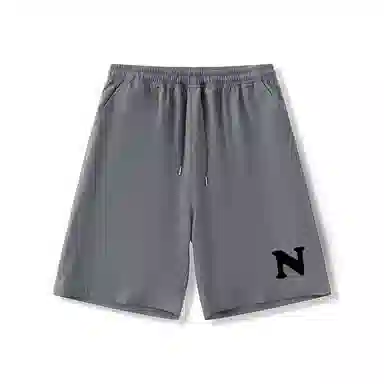 乱步 港风宽松潮牌时尚百搭简约休闲短裤 男女同款