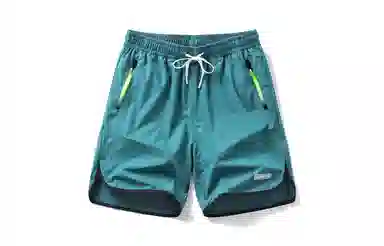 木林森 健身休闲简约纯色运动短裤 男女同款