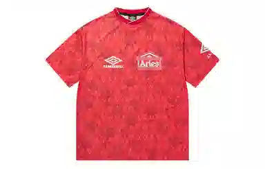 Umbro x Aries Red T-Shirt