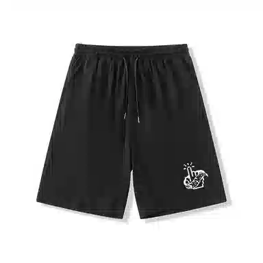 乱步 薄款宽松五分裤速干运动舒适时尚百搭休闲短裤 男女同款