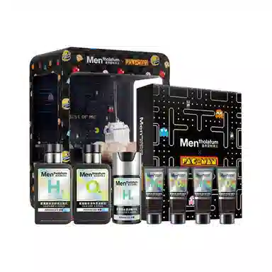 曼秀雷敦吃豆人 卓曜组合男士护肤套装 深层清洁修护