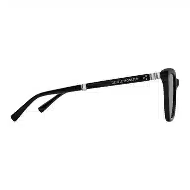 Gentle Monster Square Acetate Sunglasses Black