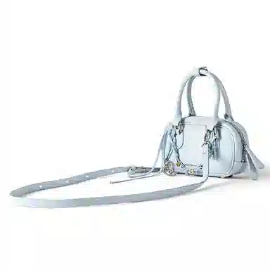 AMAZING SONG Mahjong Bag Cream Yellow/Dark Chocolate