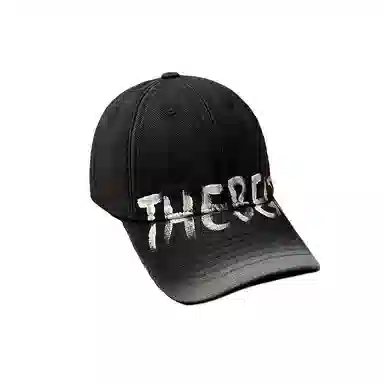 艾佳微 撞色软顶复古美式字母宽帽檐大脸显脸小百搭 棉 鸭舌帽 男女同款情侣款