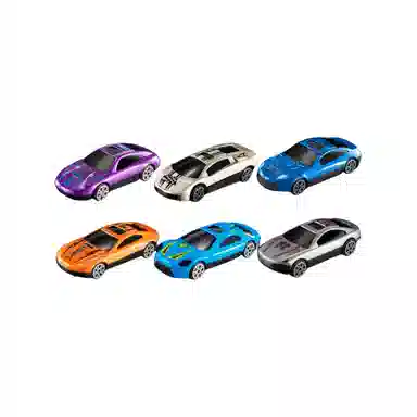 吉赞 合金跑车 回力汽车仿真赛车 成品模型