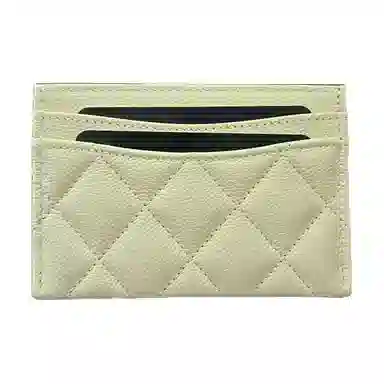 Chanel Card Holder Yellow