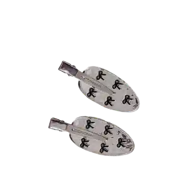 希铃 镜面蝴蝶结 亚克力 发夹 女款