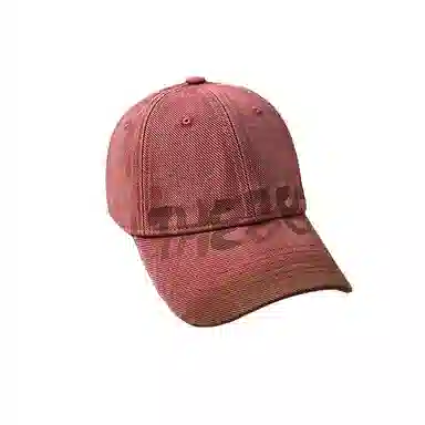 艾佳微 撞色软顶复古美式字母宽帽檐大脸显脸小百搭 棉 鸭舌帽 男女同款情侣款