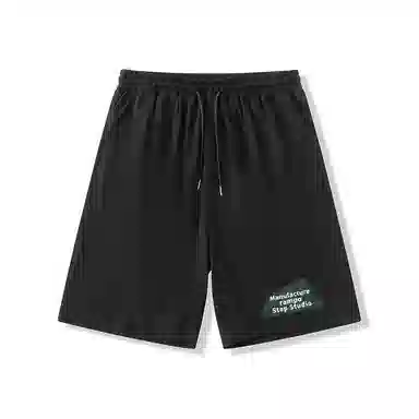 乱步 速干宽松学生夏季冰丝凉感外穿极简休闲短裤 男女同款