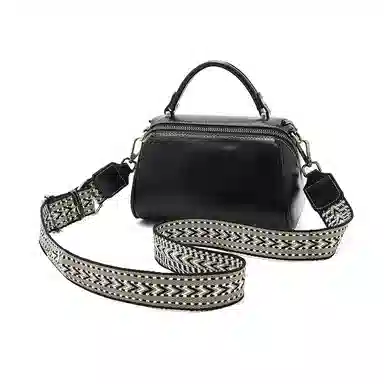 老人头 简约通勤百搭小众设计高级质感 牛皮 单肩斜挎手提包 女款 多色