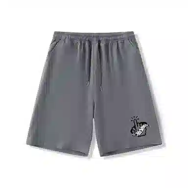 乱步 薄款宽松五分裤速干运动舒适时尚百搭休闲短裤 男女同款