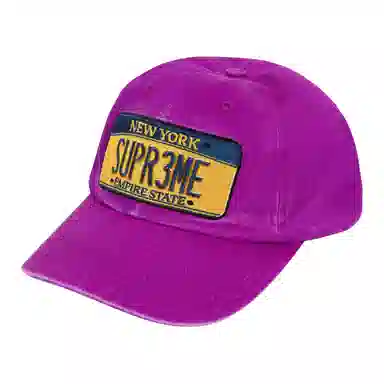 Supreme Supreme SS25 WEEK 3 License Plate 6-Panel -