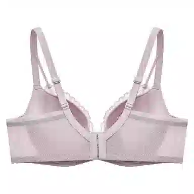 曼妮芬 大胸显小蕾丝软钢圈舒适美背文胸 女款