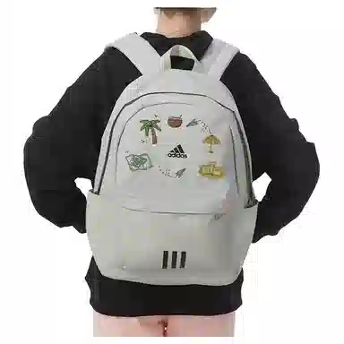 adidas Classic Badge Backpack Light Grey