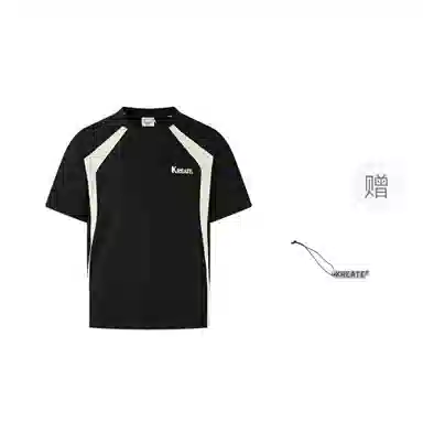 KREATE Boxy Cut Colorblock T-Shirt