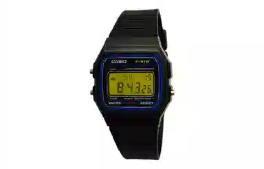 CASIO 200 F-91W-1-Midnight