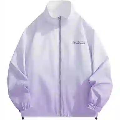 Doraemon Reversible Gradient Cartoon Logo Jacket