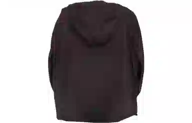 Burberry Logo Zip Hoodie Black