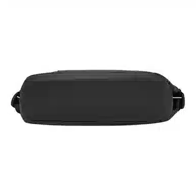 老人头 时尚休闲百搭通勤收纳 织物 胸包 常规 男款 黑色/灰色