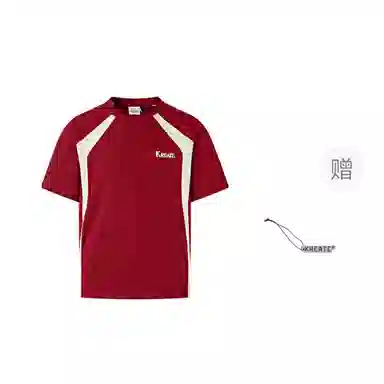 KREATE Boxy Cut Colorblock T-Shirt