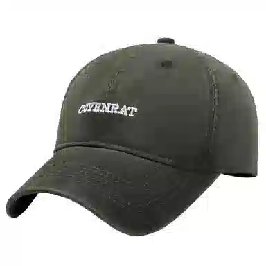 艾佳微 水洗做旧字母刺绣韩版时尚简约百搭显脸小 棉 鸭舌帽 男女同款情侣款