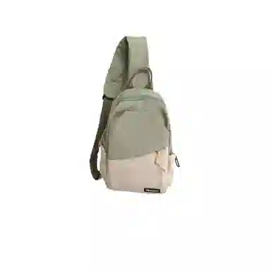 欧曼斐 休闲单肩背包学生百搭 尼龙 胸包 男女同款情侣款 多色