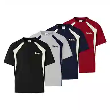 KREATE Boxy Cut Colorblock T-Shirt