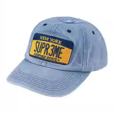 Supreme Supreme SS25 WEEK 3 License Plate 6-Panel -