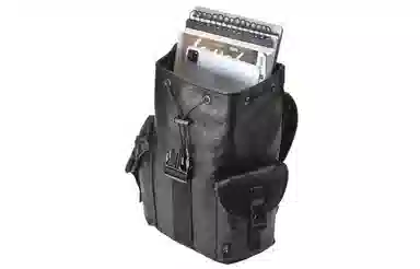 Chusu Mystery Black Backpack