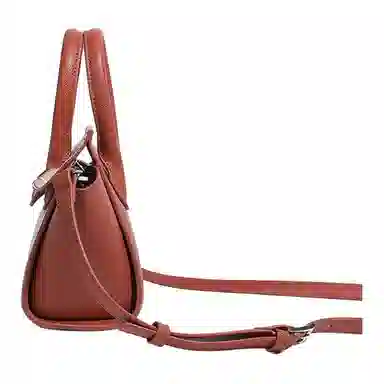 维尼奥 质感通勤鳄鱼纹撞色菜篮子包高级感时尚简约百搭经典气质中年妈妈包 合成革 单肩斜挎手提包 常规 女款 红棕/黑色/焦糖/蓝色