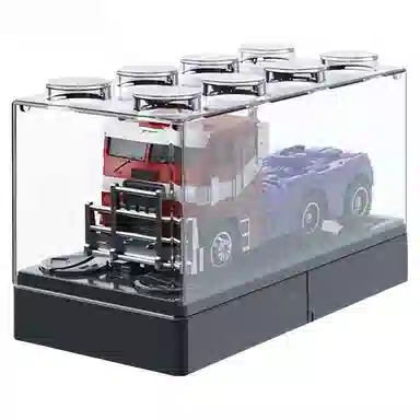 吉赞 保时捷 变形战士汽车机甲机器人 遥控玩具