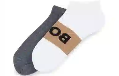 HUGO BOSS Two-Pack of Ankle-Length Socks with Logo Details 2