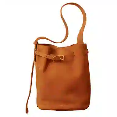 APEDE MOD Bucket Bag Medium Gold Brown