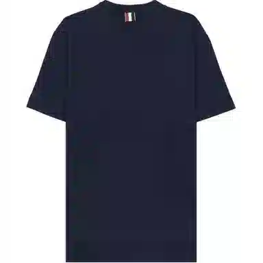THOM BROWNE SS24 Festive Jersey Short Sleeve Button Hector Tee T
