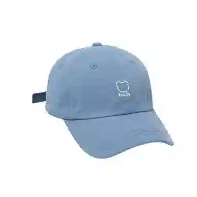 艾佳微 萌趣猫猫刺绣户外露营登山游玩高颜值防晒遮阳透气 棉 鸭舌帽 男女同款情侣款