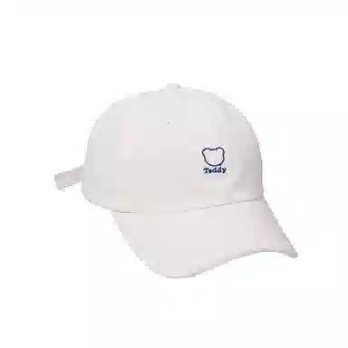 艾佳微 萌趣猫猫刺绣户外露营登山游玩高颜值防晒遮阳透气 棉 鸭舌帽 男女同款情侣款