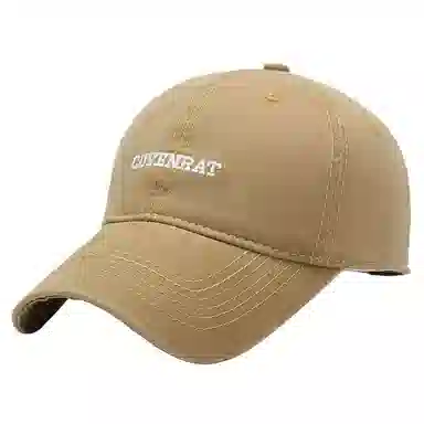 艾佳微 水洗做旧字母刺绣韩版时尚简约百搭显脸小 棉 鸭舌帽 男女同款情侣款