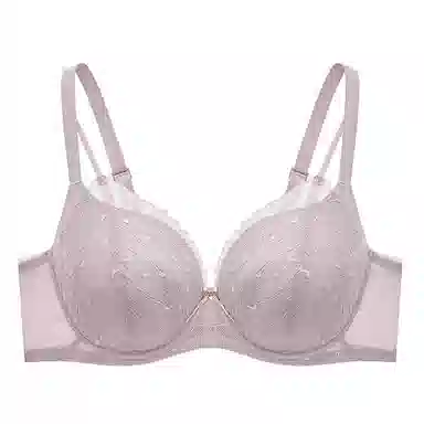 曼妮芬 大胸显小蕾丝软钢圈舒适美背文胸 女款