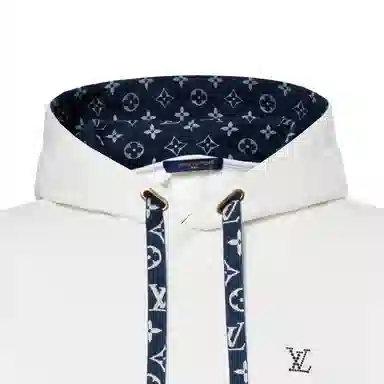 Louis Vuitton SS25 White Hoodie