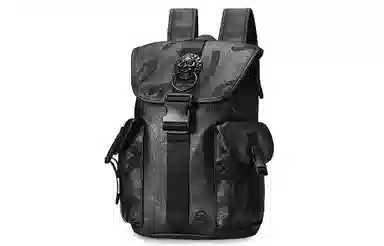 Chusu Mystery Black Backpack