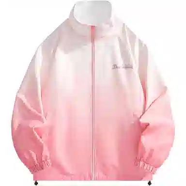 Doraemon Reversible Gradient Cartoon Logo Jacket