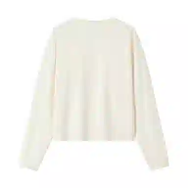 森马 圆领宽松纯色长袖卫衣 女款