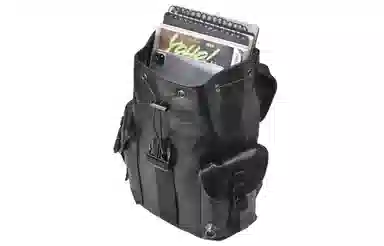 Chusu Mystery Black Backpack